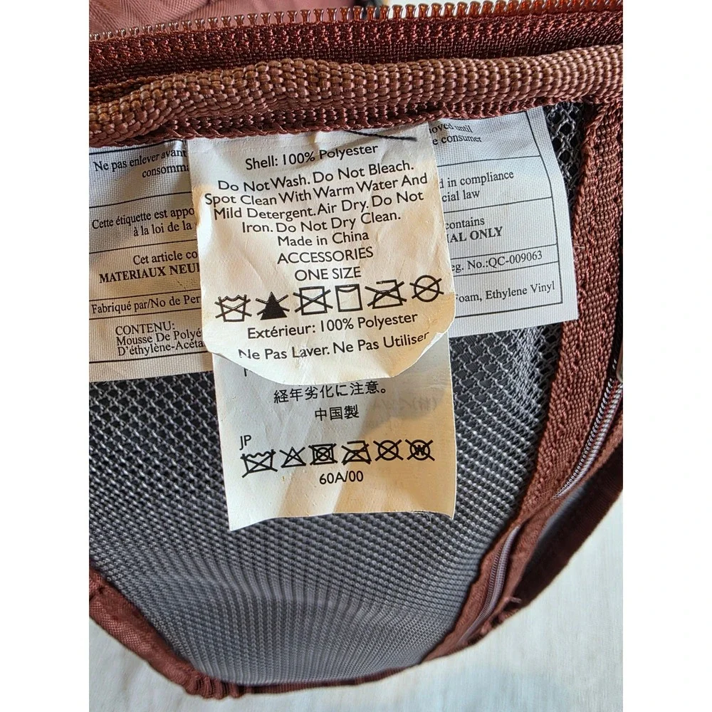 Eddie Bauer Bygone Backpack Cooler Russet Brown Insulated Picnic Daypack Bag